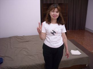 膝を気にせず正座しました。